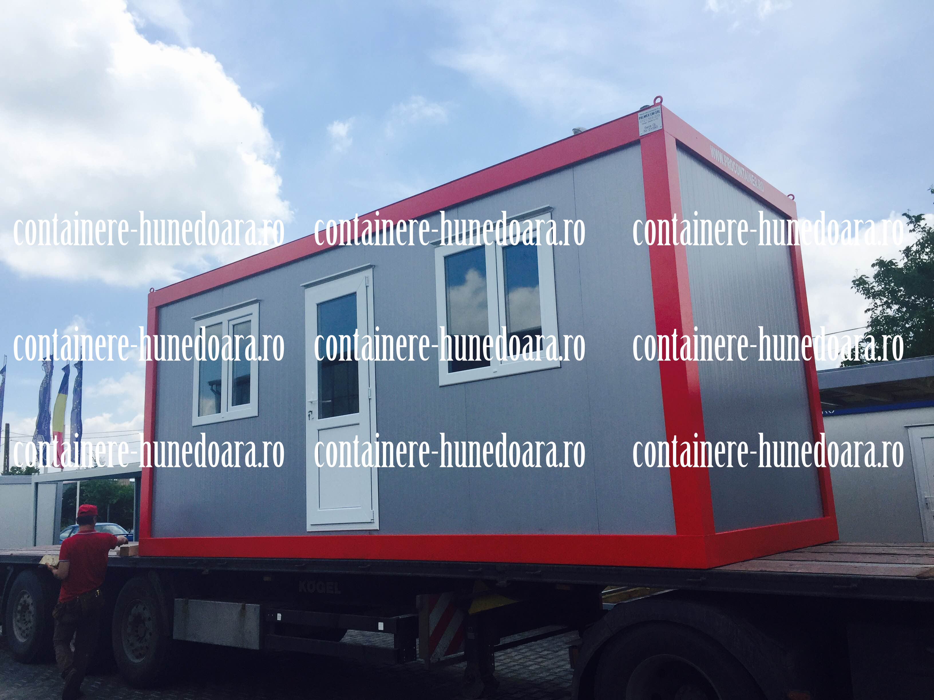 casa din containere. Hunedoara